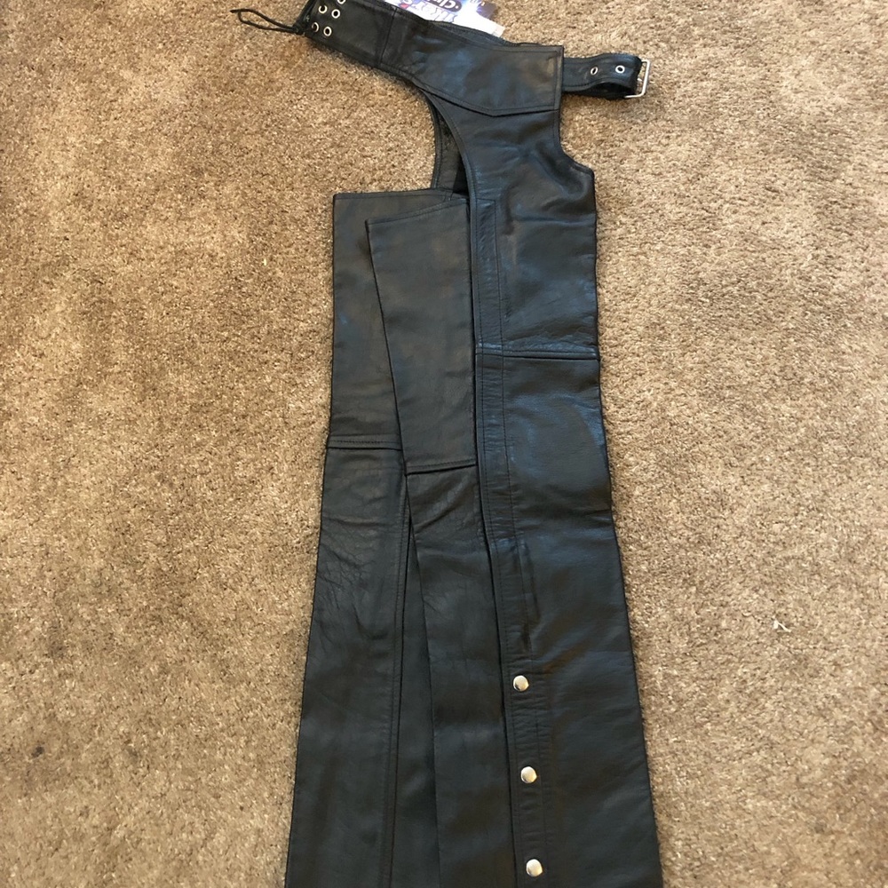 Leather chaps